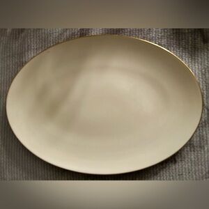 Lenox, Olympia Gold, 16” oval platter.